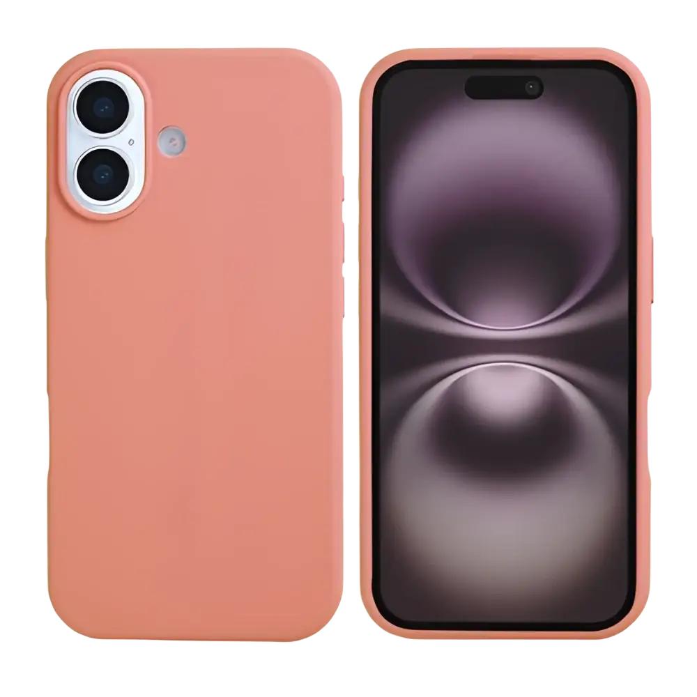 Rixus Soft TPU Case met MagSafe – iPhone 17 Roze - Back cover / softcase