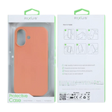 Rixus Soft TPU Case met MagSafe – iPhone 17 Roze - Back cover / softcase