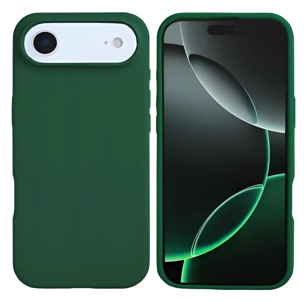 Rixus Soft TPU Case met MagSafe – iPhone Air Donkergroen - Back cover