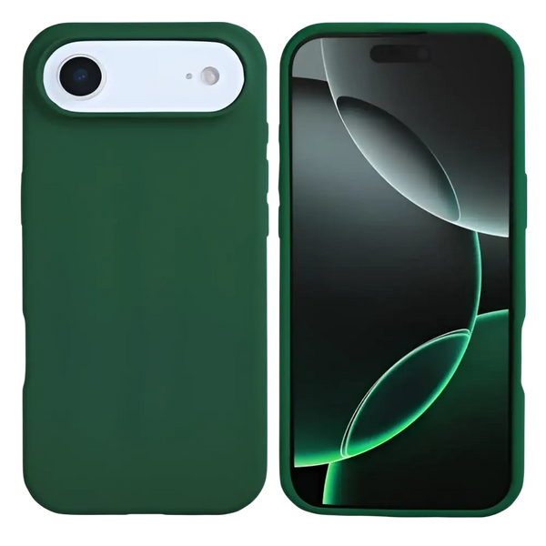 Rixus Soft TPU Case met MagSafe – iPhone Air Donkergroen - Back cover