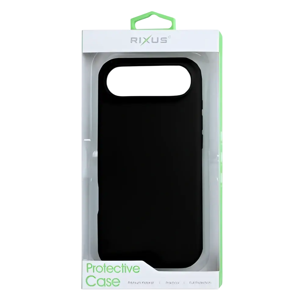 Rixus Soft TPU Case met MagSafe – iPhone Air Zwart - Back cover