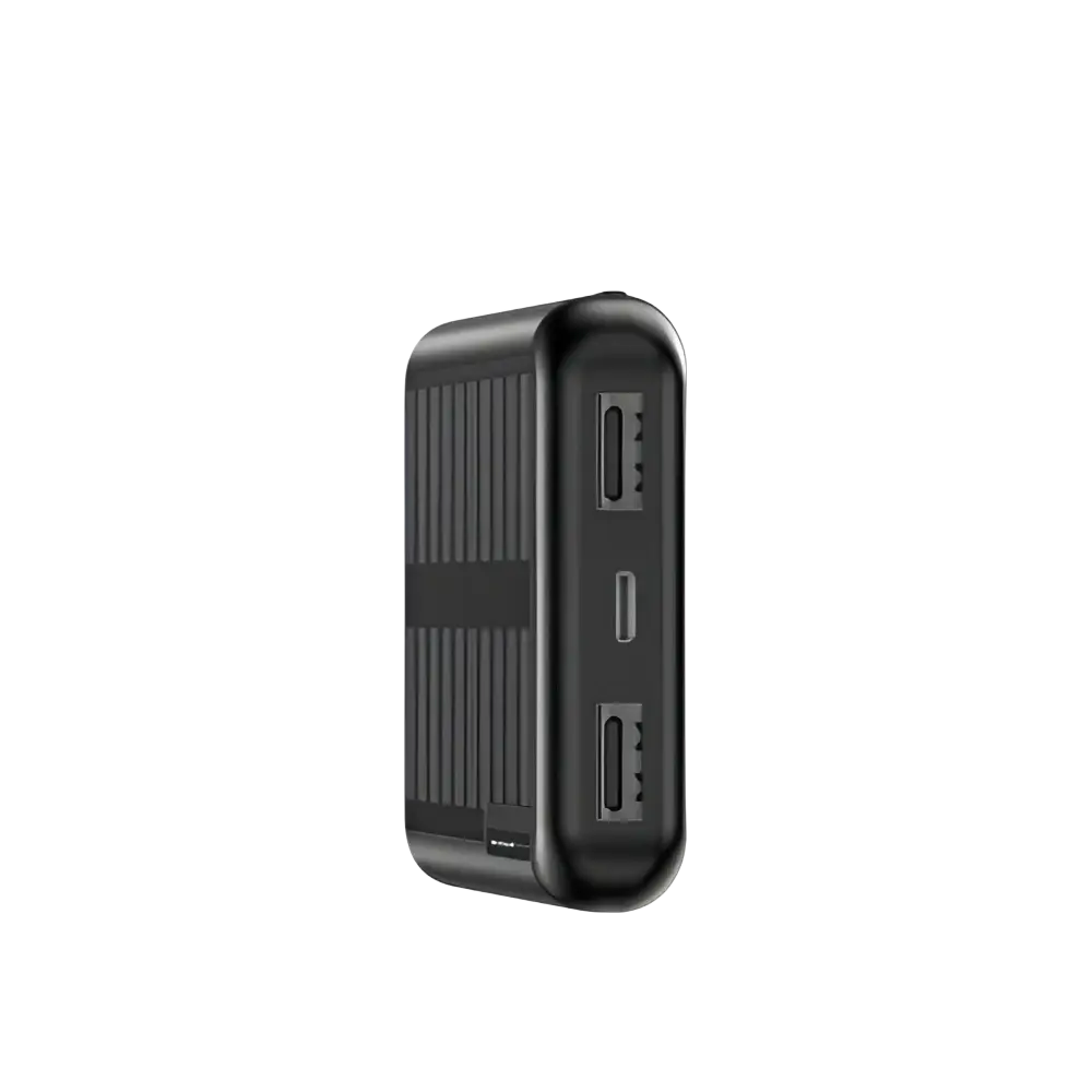 Rixus Solar Powerbank 10.000 mAh – Zwart RXPB45