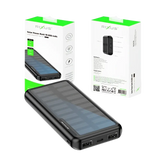 Rixus Solar Powerbank 10.000 mAh – Zwart RXPB45