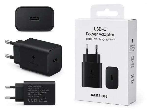 Samsung 25W USB-C PD Reisadapter – Snel Opladen waar je ook bent