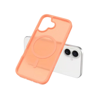 Solidenz FrostMag Hoesje – iPhone 17 Oranje - Back cover