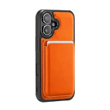 Solidenz MagSafe Wallet Backcover – iPhone 17 Oranje - Back cover met kaarthouder