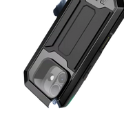 Stofdichte metalen hoes – iPhone 17 Zwart - Rugged case