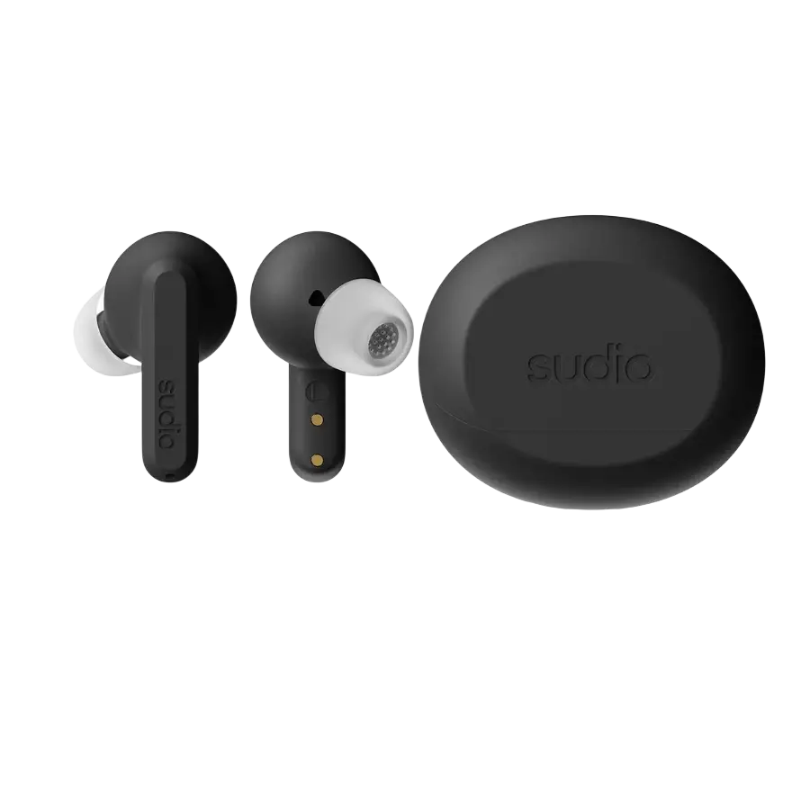 Sudio A3 Pro Oordopjes – Draadloze In-Ear in Zwart voor een Onbelemmerde Muziekervaring