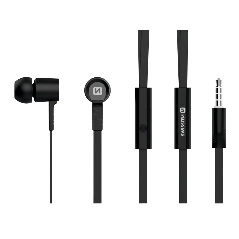 Swissten Dynamic Earbuds YS500 – Zwart