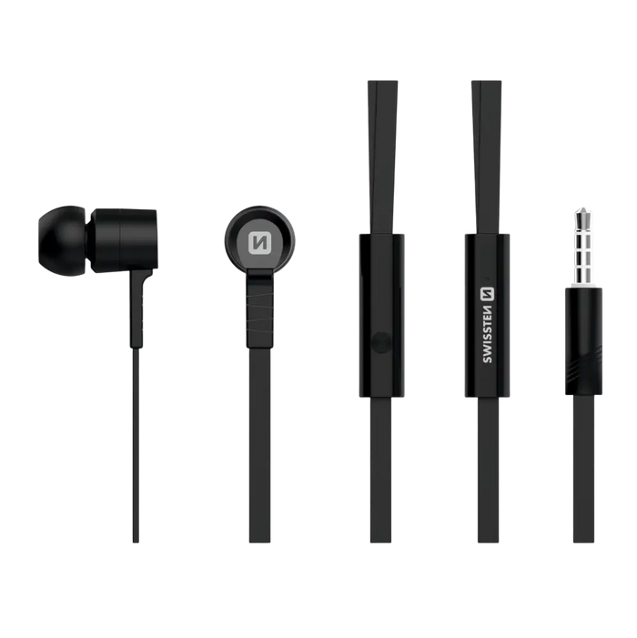 Swissten Dynamic Earbuds YS500 – Zwart