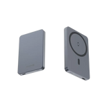 Swissten Fusion MagSafe Powerbank – Draadloze 5.000 mAh in Zilver