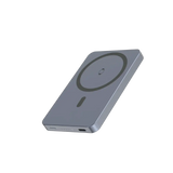 Swissten Fusion MagSafe Powerbank – Draadloze 5.000 mAh in Zilver