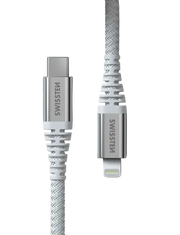 Swissten Lightning naar USB-C Kabel – 1,5 Meter Aramideversterkt voor Duurzaam Gebruik