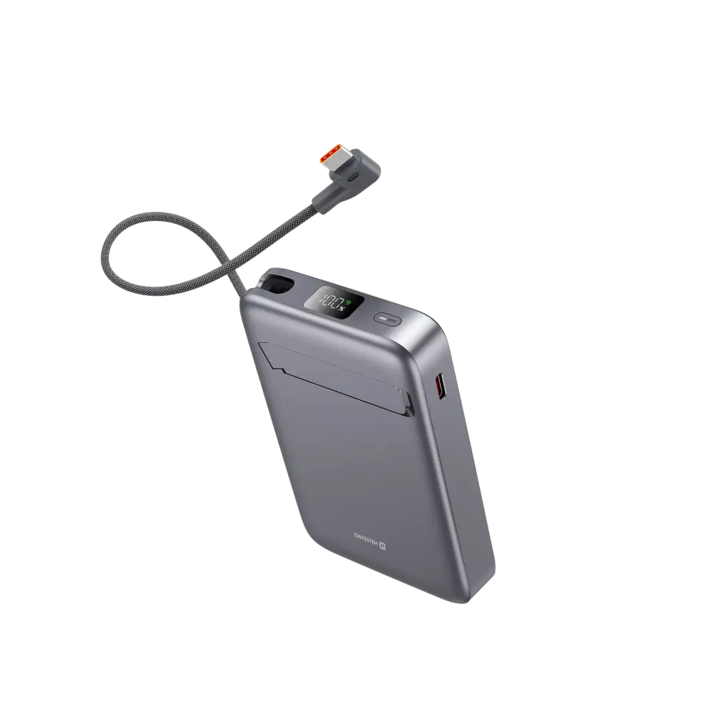 Swissten MagSafe Powerbank 15W – Altijd Energie Voor Jouw Smartphone