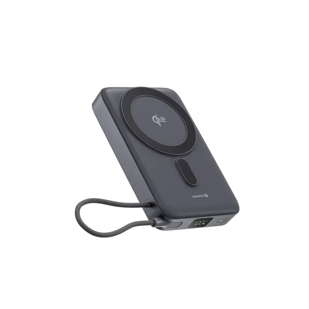 Swissten MagSafe Powerbank 15W – Altijd Energie Voor Jouw Smartphone