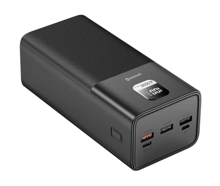 Swissten PowerLine Powerbank 40.000 mAh – 100W snelladen