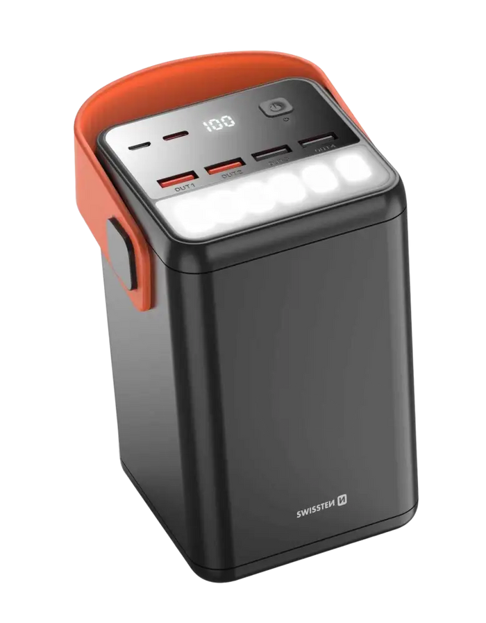 Swissten PowerLine Powerbank 60.000 mAh – 65W snelladen