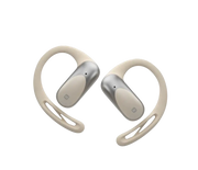 Swissten RUN Open Ear Koptelefoon - Draadloos en Stijlvol in Beige