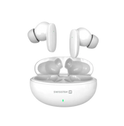 Swissten TWS Sonic Draadloze Oordopjes – Wit