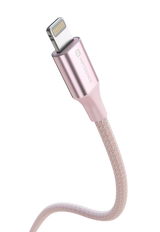 Swissten USB-C naar Lightning Kabel – 1,5 meter Roze