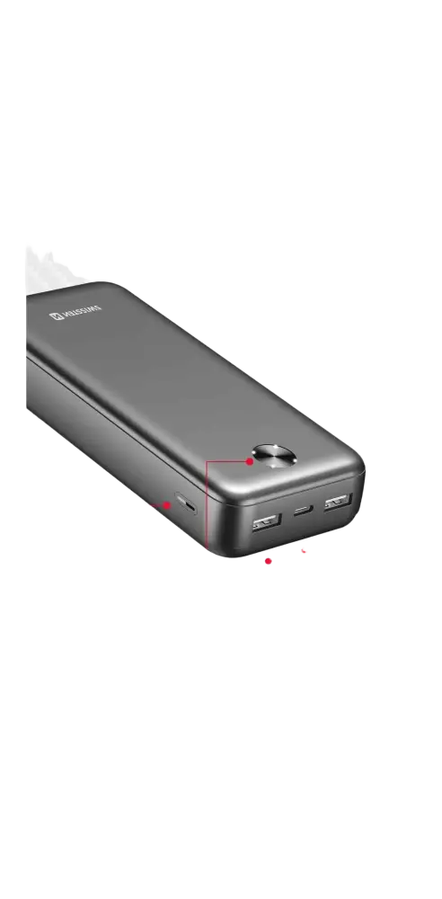 Swissten Worx Pro Powerbank 20.000 mAh – Zwart