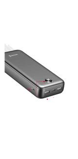 Swissten Worx Pro Powerbank 20.000 mAh – Zwart