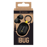 Tactical Draadloze Oordopjes - StrikePods Bug in Zwart voor een Vrije Luisterervaring