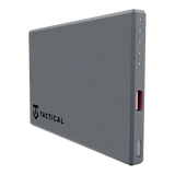 Tactical MagForce Relief Powerbank – 10.000 mAh MagSafe Draadloze Oplader in Grijs