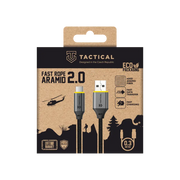 Tactical USB-C naar USB-A kabel - 0,3 Meter voor Gemakkelijk Opladen