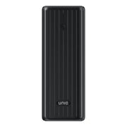 UNIQ Accessory Powerbank 20000 mAh - magsafe - stand - 30cm Kabel - USB-C & USB-A ports - Zwart