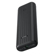 UNIQ Accessory Powerbank 20000 mAh - magsafe - stand - 30cm Kabel - USB-C & USB-A ports - Zwart