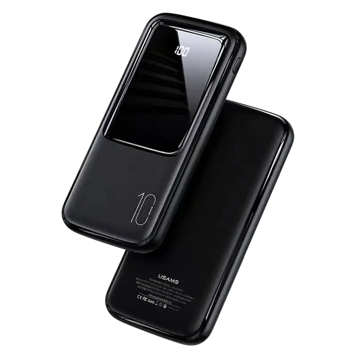 USAMS Powerbank 10.000 mAh met digitaal display