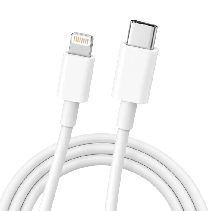 USB-C naar Lightning Kabel - Snelladen & Data Sync voor iPhone en iPad - 1 Meter Wit