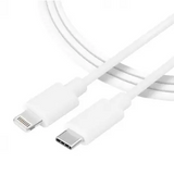 USB-C naar Lightning Kabel - Snelladen & Data Sync voor iPhone en iPad - 1 Meter Wit - Wave