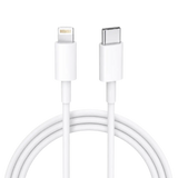 USB-C naar Lightning Kabel - Snelladen & Data Sync voor iPhone en iPad - 1 Meter Wit - Wave