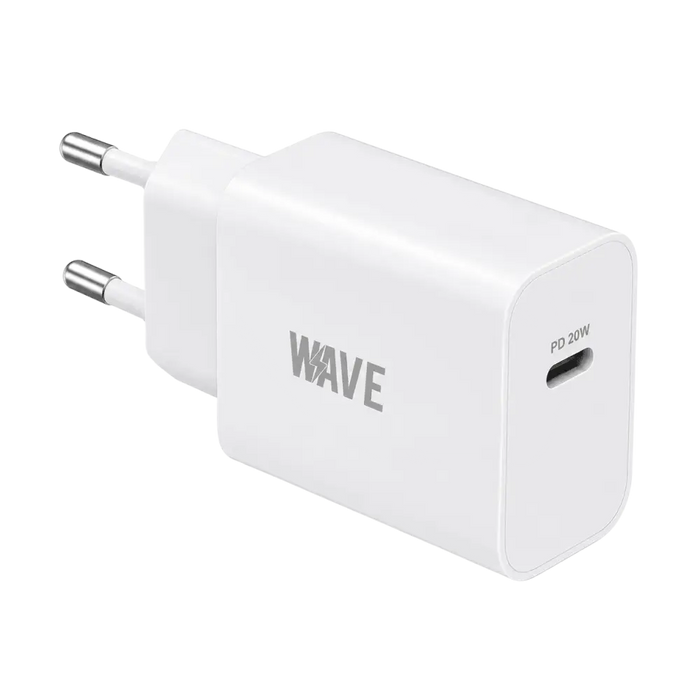 Wave HP6 USB-C Snellader 20W – Snel en Veilig Opladen Thuis Onderweg