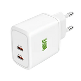 Wave WA-100 Snellader – Snel en Efficiënt Opladen met 35W Dubbele USB-C PD Poorten