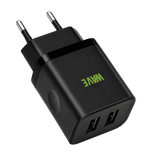 Wave WA-102 USB Wandlader 10.5W – 2x USB-A Zwart
