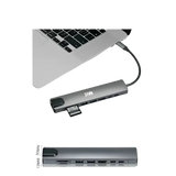 Wave WA-133 Smart Docking Station – Breid je mogelijkheden uit met deze 8-in-1 USB-C Hub - Dockingstations