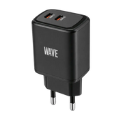 Wave WA-174 USB-C Wandlader – Snel en Veilig Opladen voor Twee Apparaten
