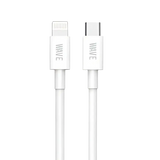 Wave WA-233 2 Meter Snellaadkabel voor Apple - USB-C naar Lightning (60W Wit)