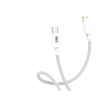 Wave WA-233 2 Meter Snellaadkabel voor Apple - USB-C naar Lightning (60W Wit)