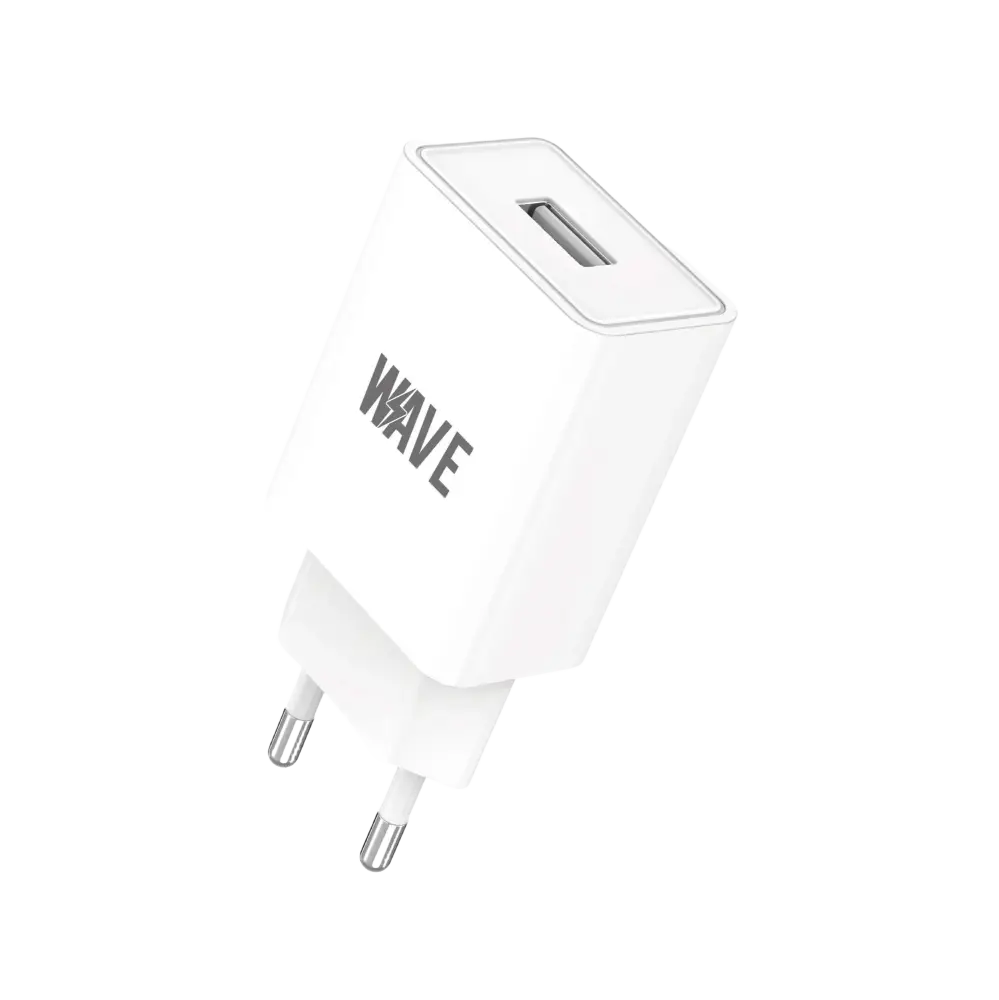Wave WA-319W USB-A Reisadapter 12W - Wit