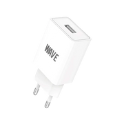 Wave WA-319W USB-A Reisadapter 12W - Wit