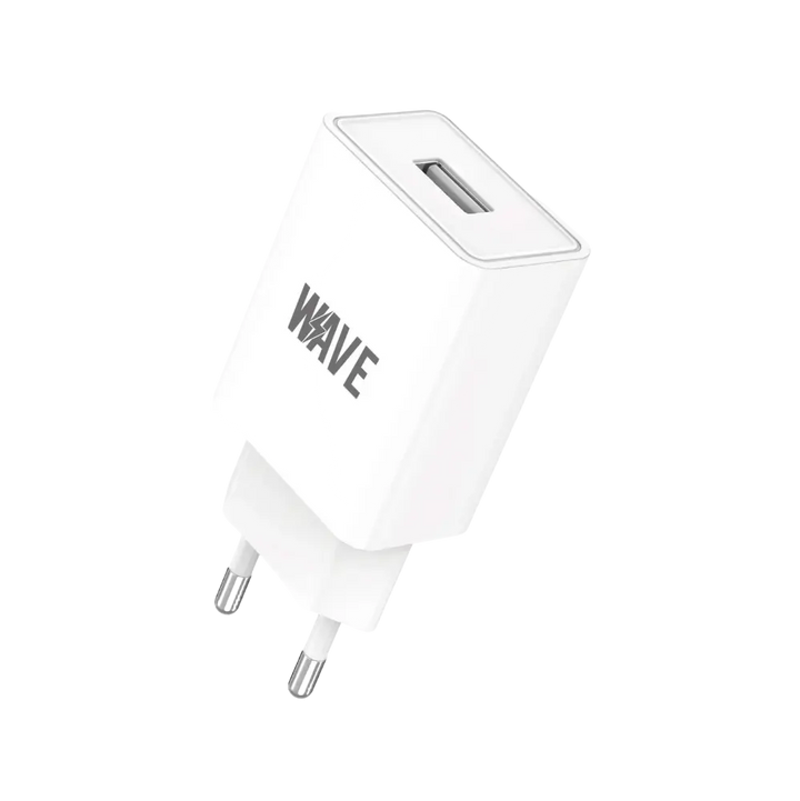 Wave WA-319W USB-A Reisadapter 12W - Wit