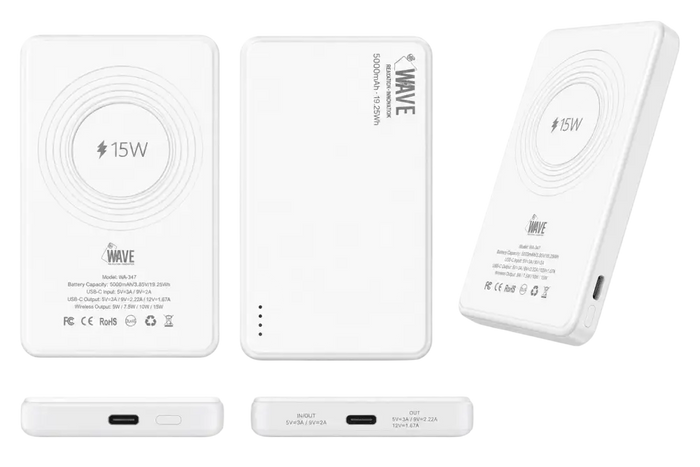 Wave WA-347 MagSafe Powerbank 5.000 mAh