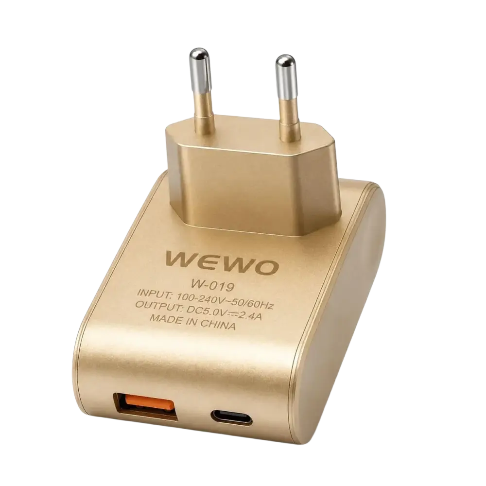 WEWO W-019 Dual USB Reislader - Eigendom