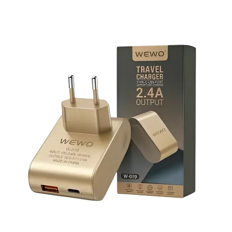 WEWO W-019 Dual USB Reislader - Eigendom