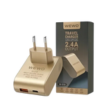 WEWO W-019 Dual USB Reislader - Eigendom