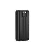 WiWU Powerbank 20.000 mAh met 2-in-1 Kabel en Digitaal Display – Zwart